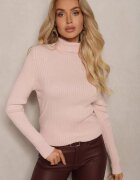 miss poem Maletă clasică roz deschis din material reiat Belikorre