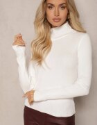 miss poem Maletă mulată bej deschis din tricot reiat cu viscoză cu legătură și decupaj la spate Voretta