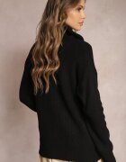 miss poem Maletă Negru cu Mânecă Lungă Berbenna