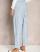 miss poem Pantaloni Albastru deschis Clasici cu Talie Elastică Paper Bag Targea