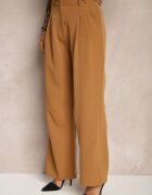miss poem Pantaloni Maro croială de costum cu gaici la brâu și buzunare oblice Martoria