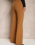 miss poem Pantaloni Maro Elegante De Costum Croi Larg Cu Buzunare Zinolana