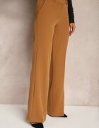 miss poem Pantaloni Maro Elegante De Costum Croi Larg Cu Buzunare Zinolana