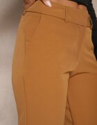 miss poem Pantaloni Maro Elegante De Costum Croi Larg Cu Buzunare Zinolana
