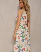 miss poem Rochie Bej-Verde Fierena