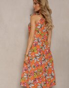 miss poem Rochie Portocalie Fierena