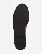  Mocasini Bordo cu Talpă Plată Decorați cu Cataramă Relabra