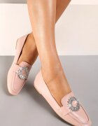  Mocasini roz Lizzi