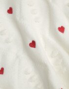 moni&co Pulover Clasic Bej cu Borduri și Broderii Decorative Reani