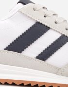 mulanka Adidași Albi Decorați cu Două Benzi Lannatea