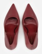 mulanka Pantofi eleganți cu toc cu linie subțire Minewisa Bordo