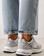 mulanka Pantofi sport Dad Shoes cu upper din plasă pe talpă din spumă Anotea Albi