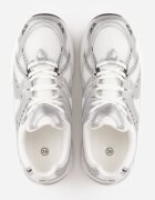 mulanka Pantofi sport Dad Shoes cu upper din plasă pe talpă din spumă Anotea Albi