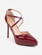 mulanka Pantofi stiletto Bordo