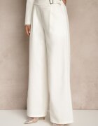 new collection Costum Alb Pantaloni și Sacou cu Umeri Întăriți Sonavienna
