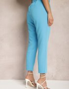 new collection Pantaloni Albastri cu curea Eudea