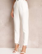 new collection Pantaloni Albi Cigaretă Zalko