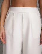 new collection Pantaloni albi largi în stil elegant Hanessame