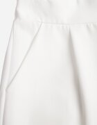 new collection Pantaloni albi largi în stil elegant Hanessame