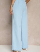 new collection Pantaloni de costum Albastre High Waist Viviorea