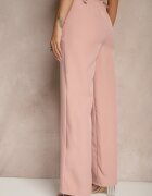 new collection Pantaloni de costum Roz High Waist Viviorea