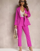new collection Pantaloni Fucsia din material Regular Pivolia