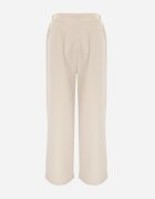 new collection Pantaloni largi bej deschis în stil elegant Hanessame