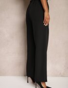 new collection Pantaloni Largi Negri în Stil Elegant Hanessame