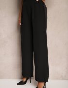 new collection Pantaloni Largi Negri în Stil Elegant Hanessame