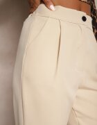 new collection Pantaloni țigaretă Bej Zalko