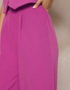 new collection Pantaloni Violet Largi în Stil Elegant Hanessame