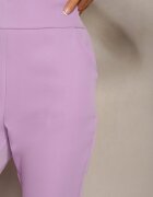 new collection Pantaloni Violeți deschiși Textili Regular Pivolia
