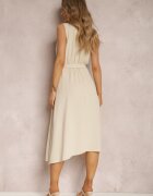 new collection Rochie Bejă cu curea Phellialla