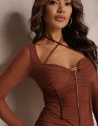 new collection Rochie Maro Tip corset Mulată cu drapaj Werini