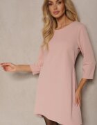 new collection Rochie Rozalie în croi trapez cu spate mai lung Gemivra