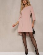 new collection Rochie Rozalie în croi trapez cu spate mai lung Gemivra