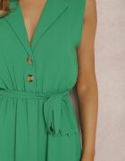 new collection Rochie Verde cu Curea Phellialla