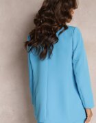 new collection Sacou Albastru La Două Rânduri De Nasturi Tanou
