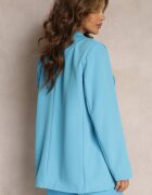 new collection Sacou albastru oversize deschis Charme