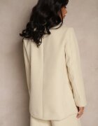 new collection Sacou Bej cu imitație decorativă de buzunare Nilzedi