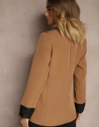 new collection Sacou Cambrat Maro Decorat Cu Revere Evelhiria