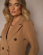 new collection Sacou Cambrat Maro Decorat Cu Revere Evelhiria