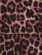 new collection Sacou Maro cu mâneci 3/4 cu imprimeu leopard tip cutie Tormille