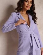 new collection Sacou Mov cu Cordon Legat Actosa