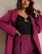 new collection Sacou Mov închis Oversize Deschis Charme