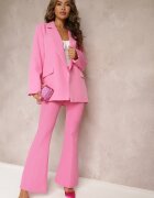 new collection Sacou roz Oversize deschis Charme