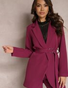 new collection Sacou tip rochie Violet închis Legat cu cordon în talie Ardthana