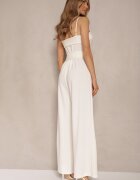 new collection Salopetă Cambrată Bej deschis cu Cordon Desine
