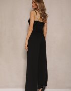 new collection Salopetă Neagră Cintrată cu Curea Desine