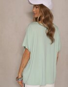 new collection Tricou verde deschis cu viscoză stil liliac Liofala